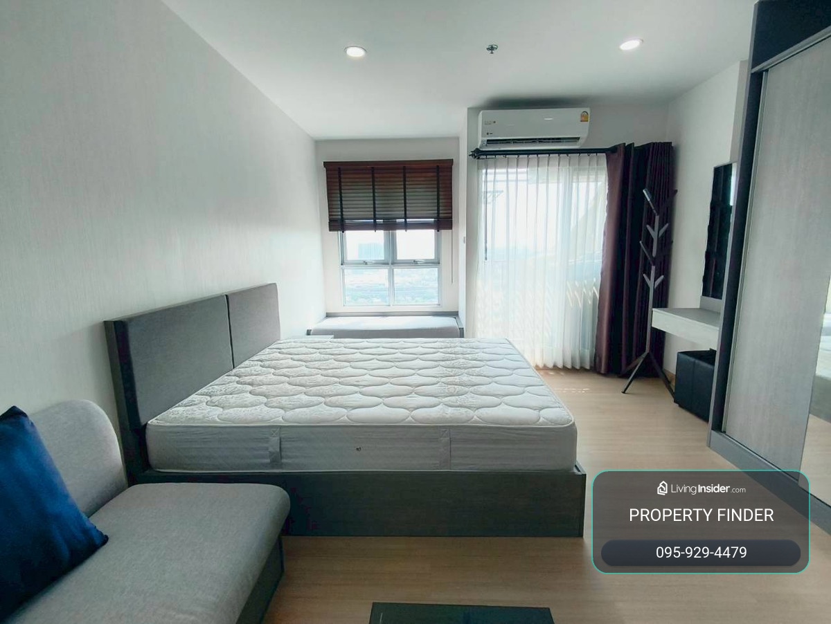 PFD-08038 For rent Supalai Veranda Sukhumvit 117, studio room 29 sq m., 27th floor, near BTS Pu Chao. – รูปที่ 3