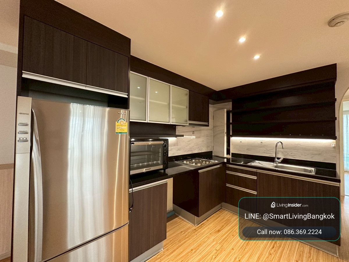 ✨🏢ให้เช่าคอนโดย่านหลังสวน 2+1 ห้องนอน เฟอร์นิเจอร์และเครื่องใช้ไฟฟ้าครบ เดินทางสะดวกใกล้สวนลุมพินี, BTS ราชดำริ, One Bangkok พร้อมเข้าอยู่  – รูปที่ 4