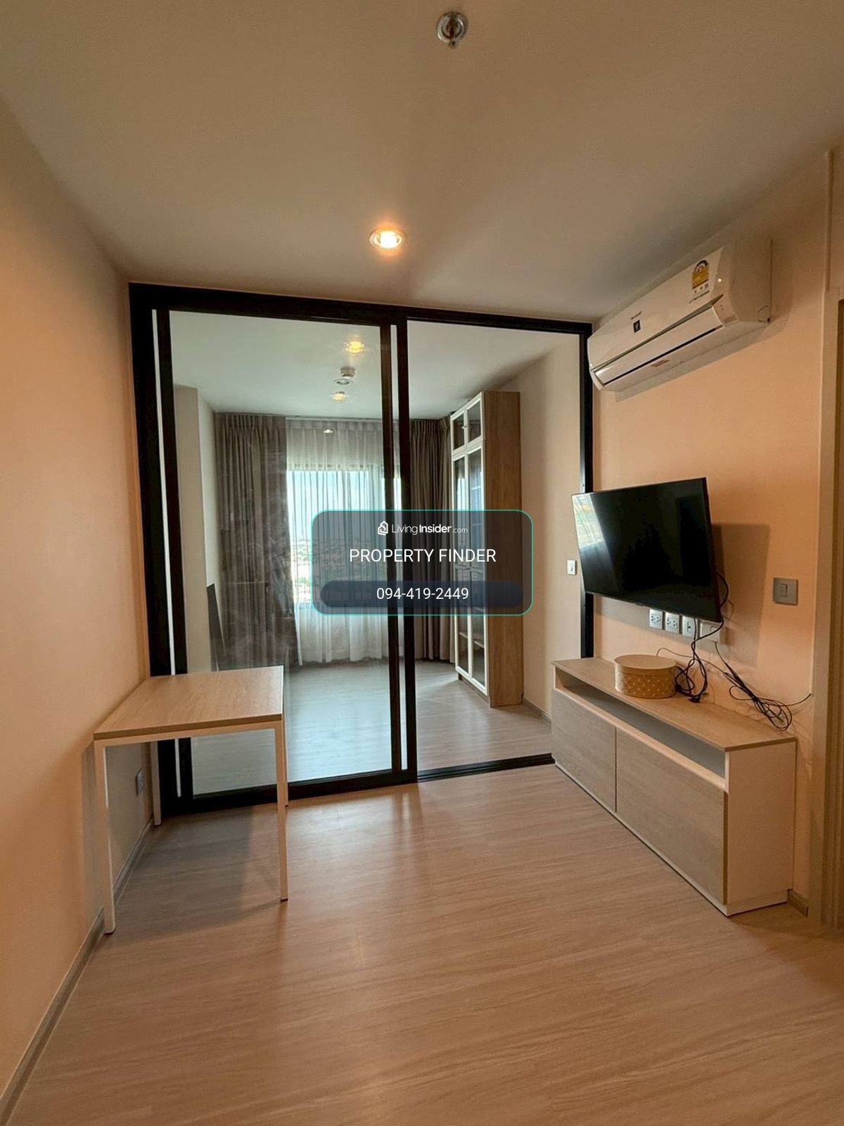PFD-08051 ให้เช่า Aspire Erawan Prime 1 นอน 35.22 ตรม. ห้องมุม ชั้น 17 วิวโล่ง ติด BTSช้างเอราวัณ – รูปที่ 2