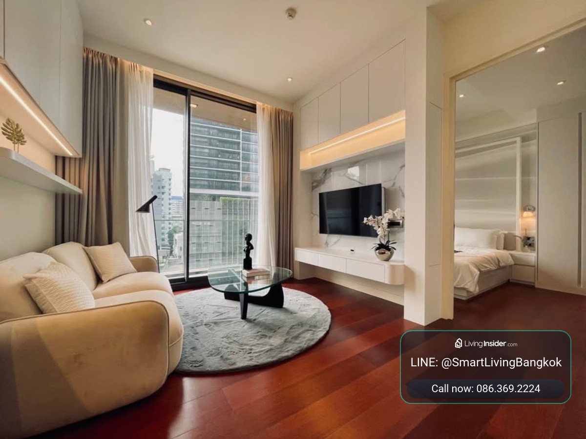 คอนโด Khun By Yoo 1 ห้องนอน ให้เช่า ทำเลทองหล่อ ใกล้ BTS ทองหล่อ ใกล้ EmQuartier และ Emporium – รูปที่ 2