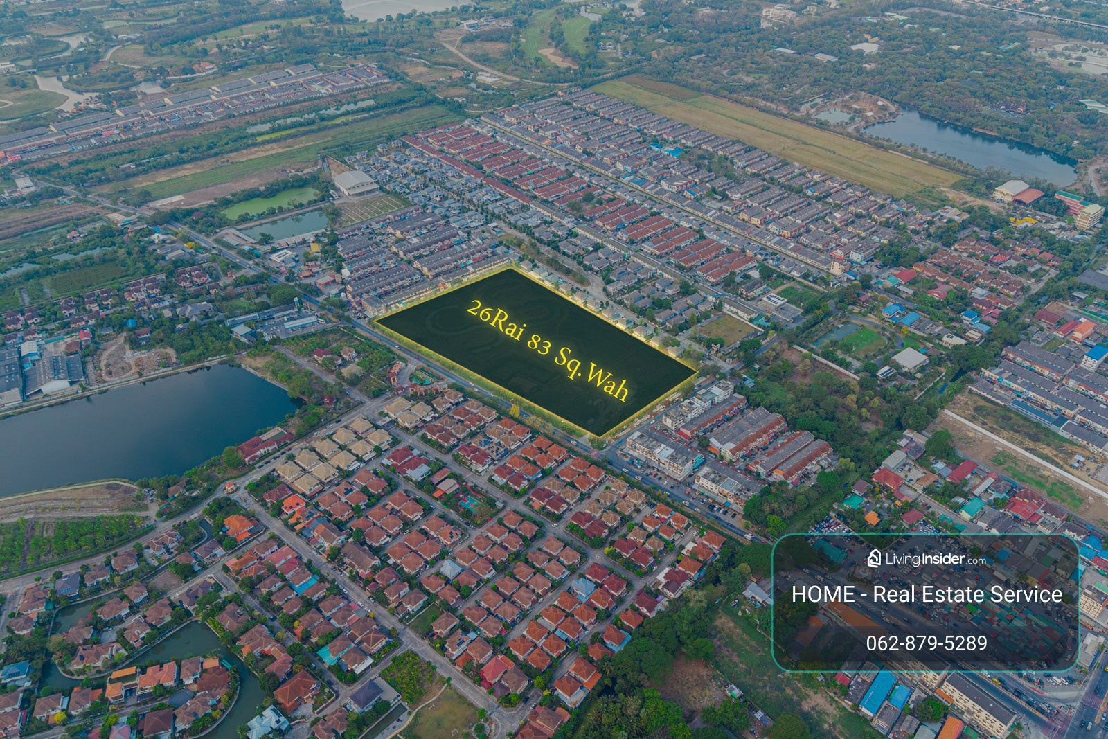 ผืนใหญ่ 26 ไร่ ติดถนนพระยาสุเรนทร์ 🔥 ที่ดิน พระยาสุเรนทร์ / (ขาย), Land Phraya Surendra / (FOR SALE) AA608 – รูปที่ 4
