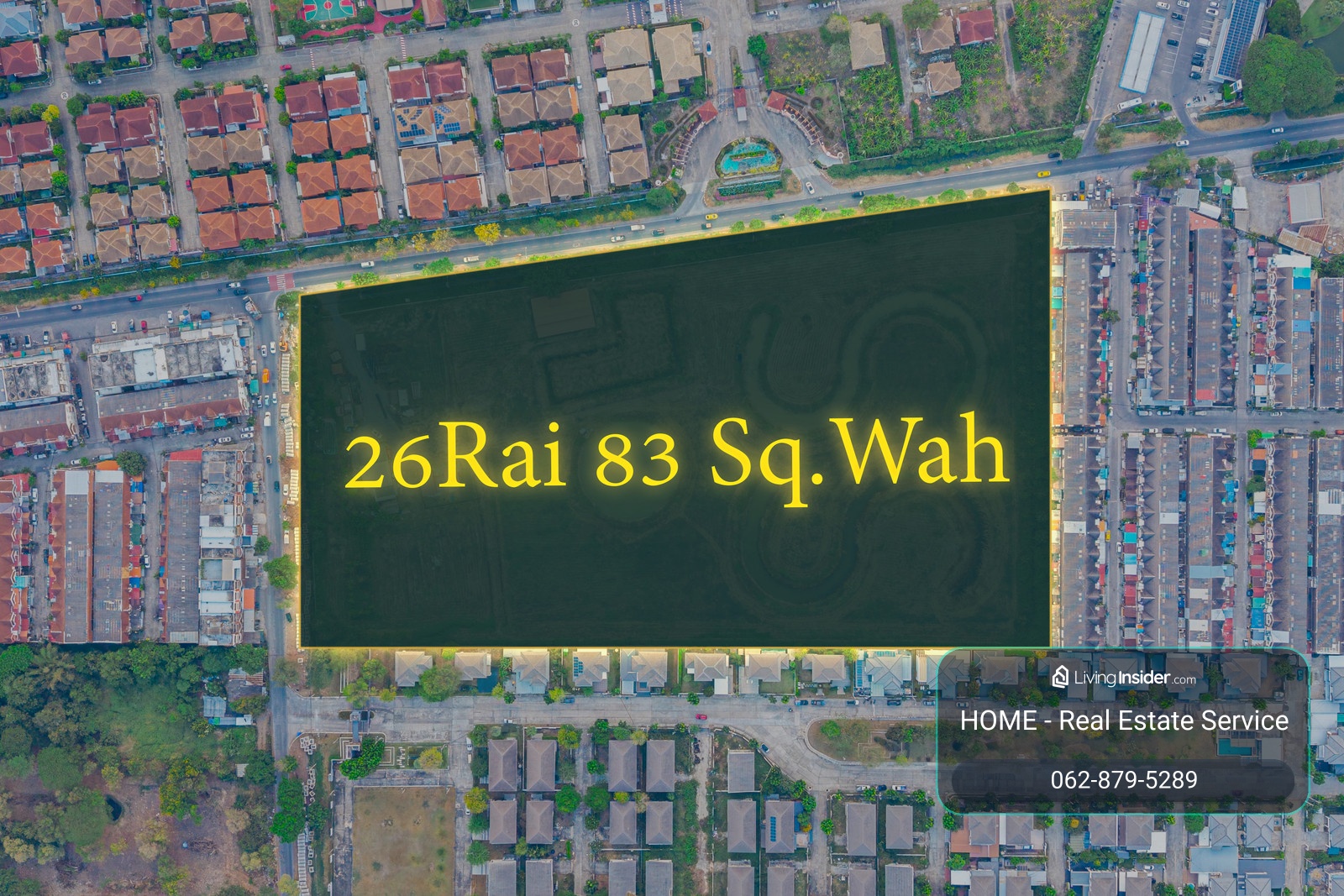 ผืนใหญ่ 26 ไร่ ติดถนนพระยาสุเรนทร์ 🔥 ที่ดิน พระยาสุเรนทร์ / (ขาย), Land Phraya Surendra / (FOR SALE) AA608 – รูปที่ 2