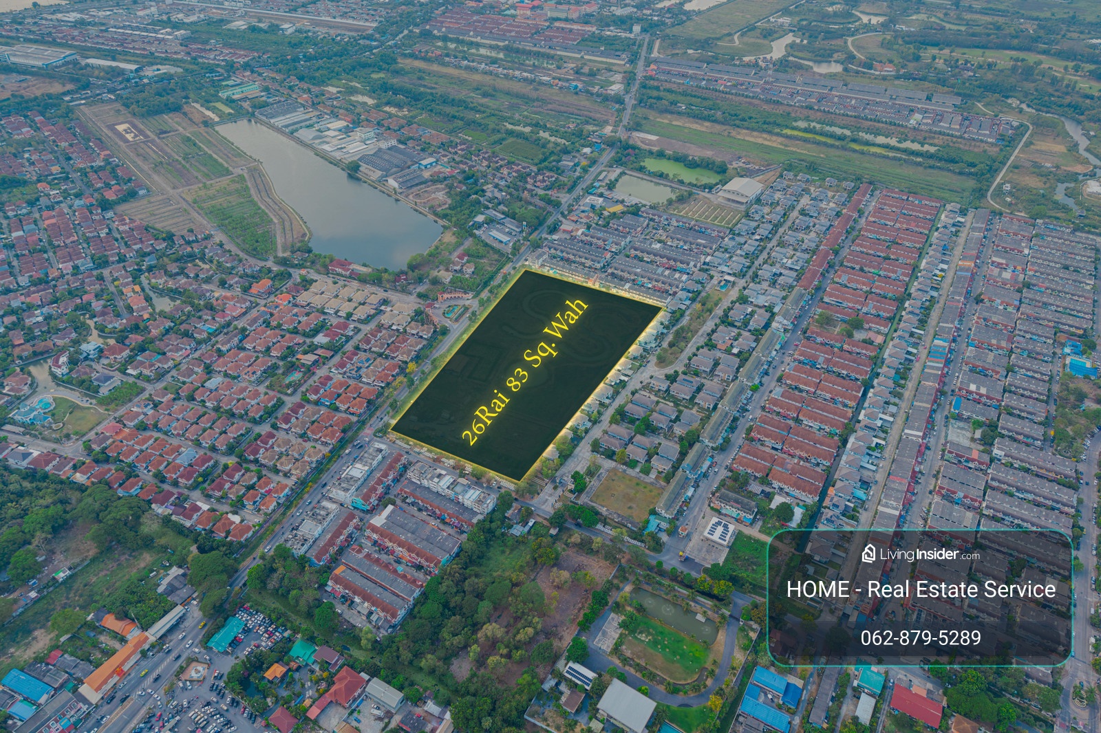 ผืนใหญ่ 26 ไร่ ติดถนนพระยาสุเรนทร์ 🔥 ที่ดิน พระยาสุเรนทร์ / (ขาย), Land Phraya Surendra / (FOR SALE) AA608 – รูปที่ 3