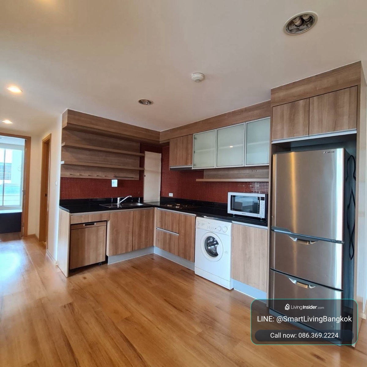 2-Bedroom Large Unit for Rent at Langsuan area, 107 sq.m spacious layout ideal for city living near BTS Chidlom – รูปที่ 4