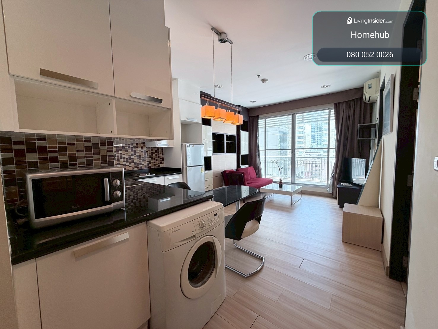 ให้ เช่า The Address siam ดิ แอดเดรส สยาม 2ห้องนอน 1ห้องน้ำ (พร้อมอยู่) – รูปที่ 4