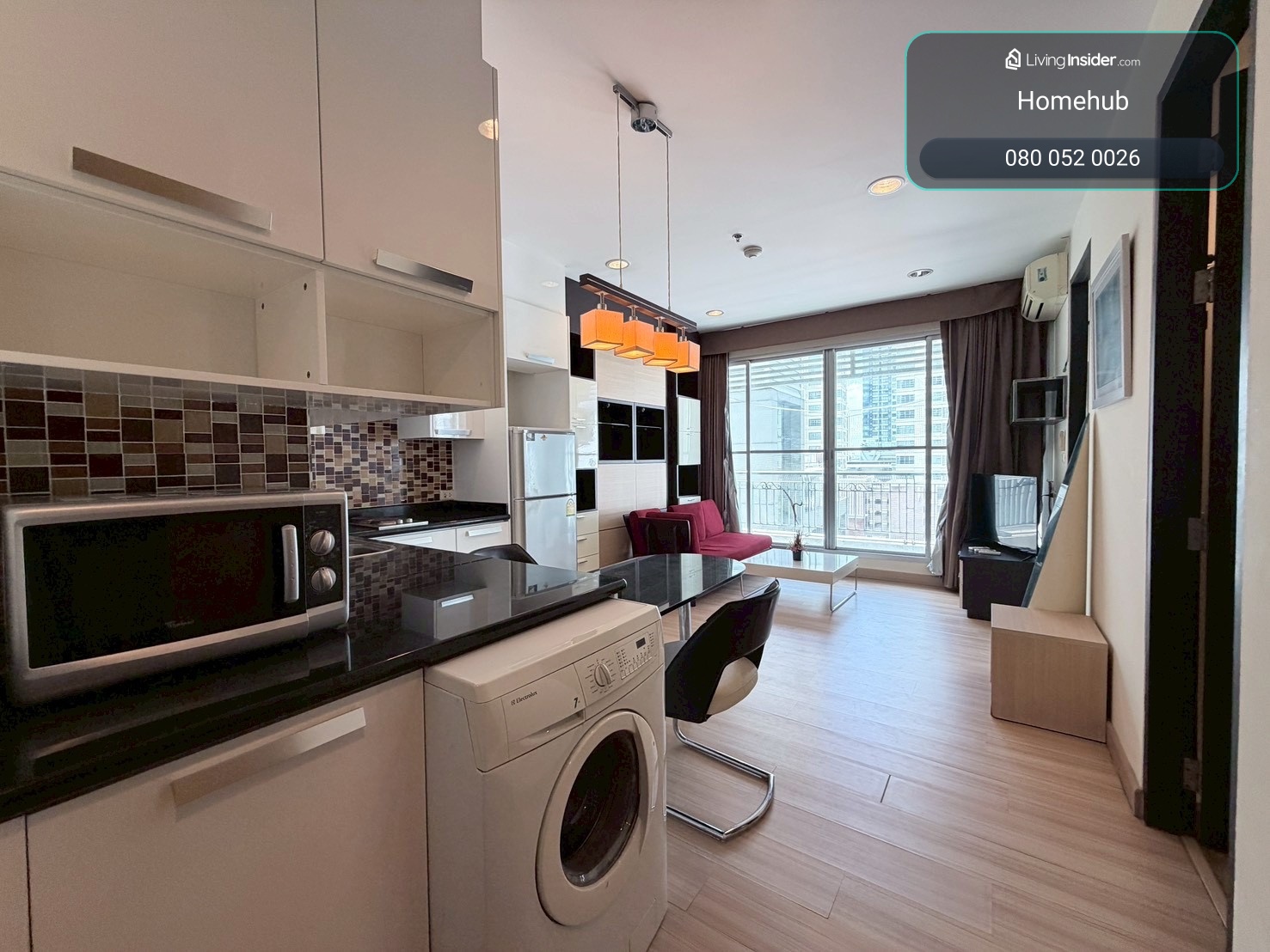 ให้ เช่า The Address siam ดิ แอดเดรส สยาม 2ห้องนอน 1ห้องน้ำ (พร้อมอยู่) – รูปที่ 3