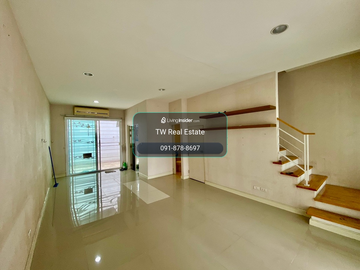ขายทาวน์โฮม 3 ชั้น บ้านกลางเมือง ลาดพร้าว 87 | บ้านเปล่า แต่งได้ตามสไตล์ | ทำเลเมือง เดินทางสะดวก – รูปที่ 3