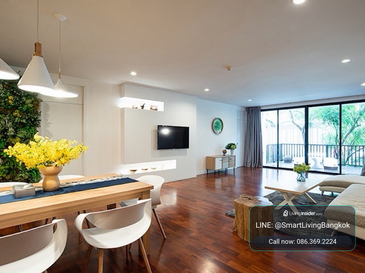 คอนโด 4 ห้องนอน ขนาดใหญ่ 300 ตร.ม. ย่านต้นสน ใกล้สวนลุมพินี และ Central Embassy – รูปที่ 3