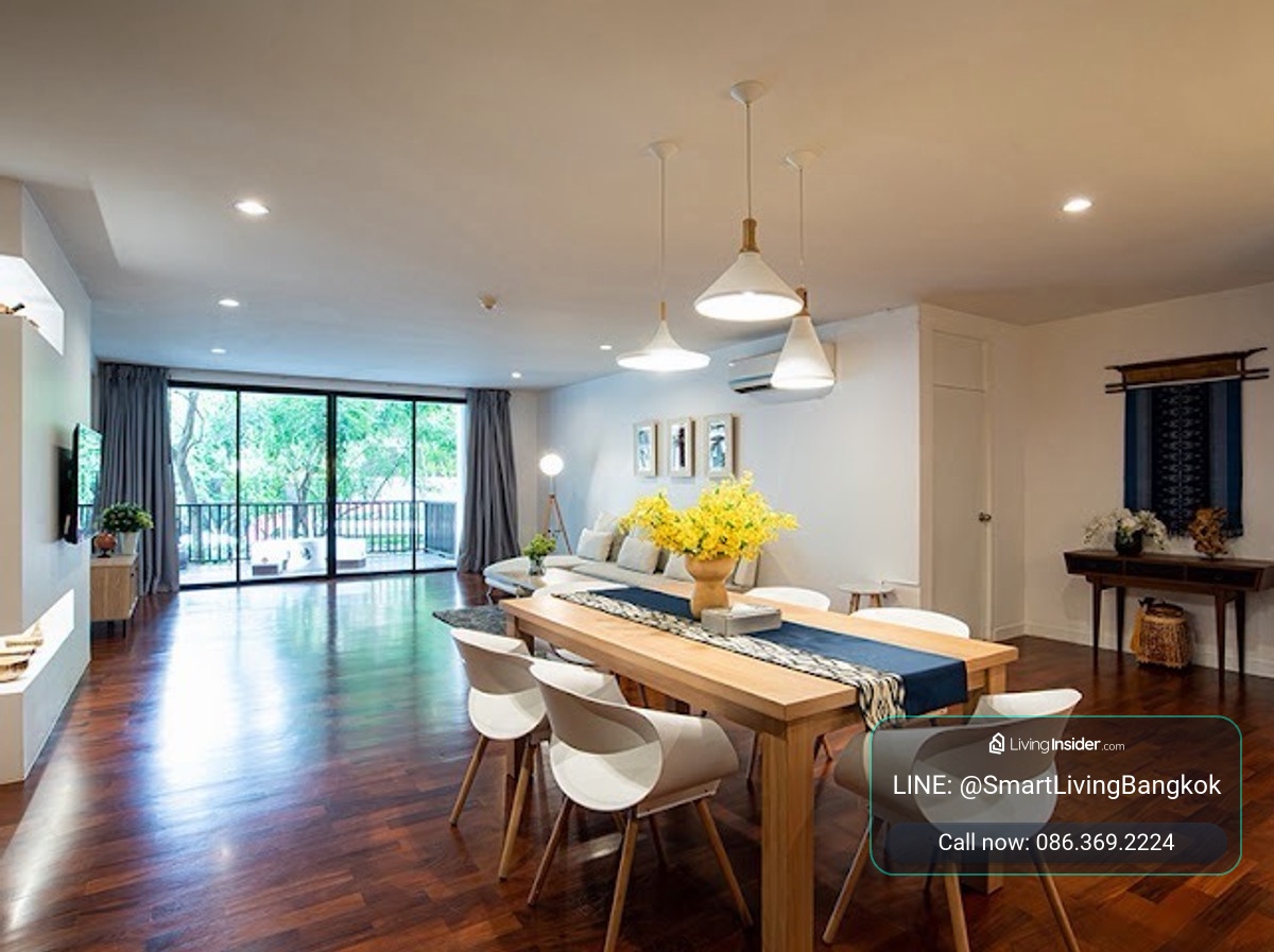 คอนโด 4 ห้องนอน ขนาดใหญ่ 300 ตร.ม. ย่านต้นสน ใกล้สวนลุมพินี และ Central Embassy – รูปที่ 2