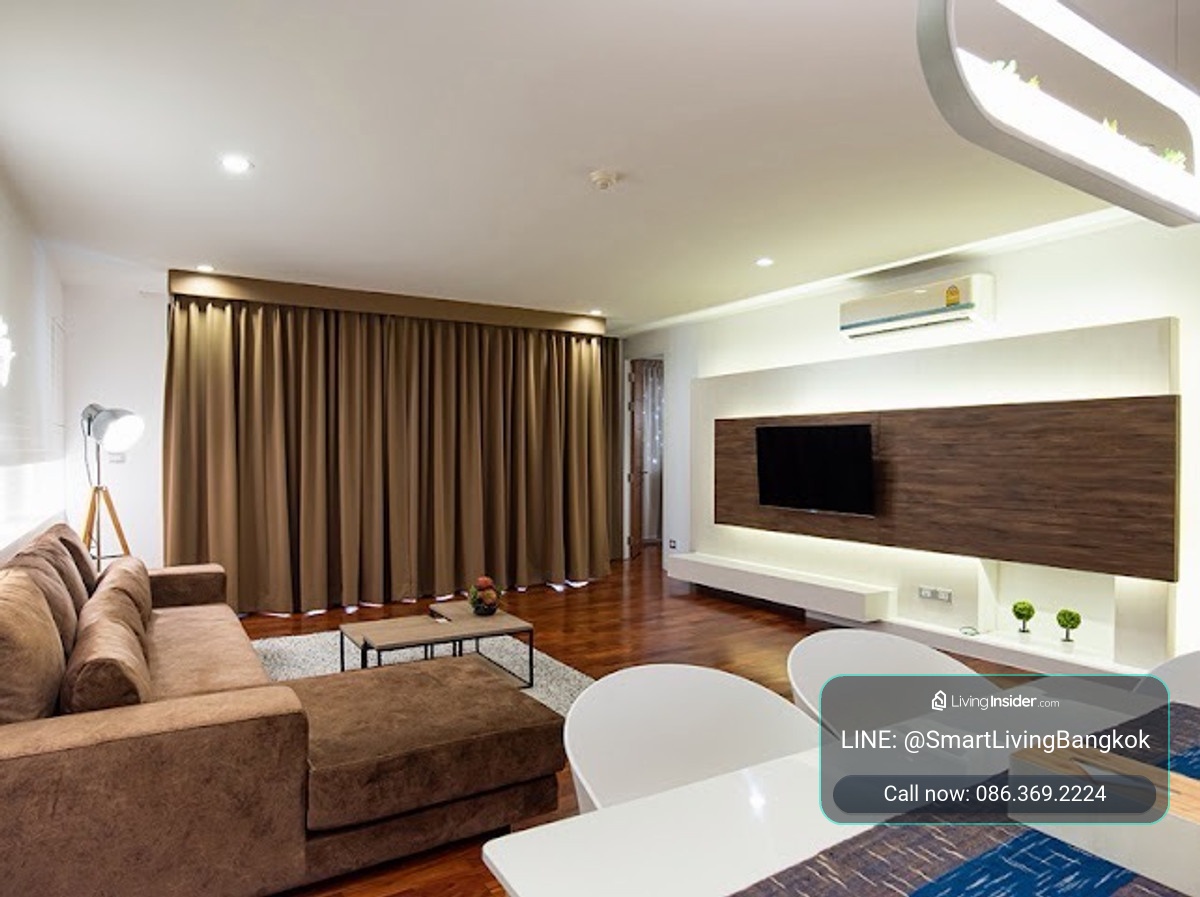 คอนโด 2 ห้องนอน ขนาดใหญ่ 150 ตร.ม. ย่านต้นสน ใกล้สวนลุมพินี และ Central Embassy – รูปที่ 3