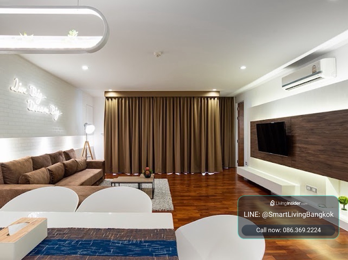 คอนโด 2 ห้องนอน ขนาดใหญ่ 150 ตร.ม. ย่านต้นสน ใกล้สวนลุมพินี และ Central Embassy – รูปที่ 2