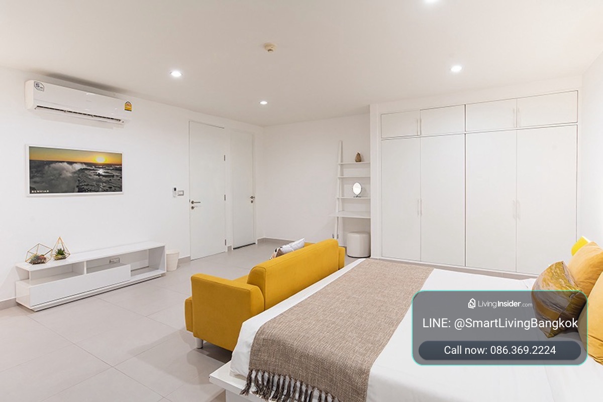 คอนโด 1 ห้องนอน ขนาดใหญ่ 100 ตร.ม. ย่านต้นสน ใกล้สวนลุมพินี และ Central Embassy – รูปที่ 2
