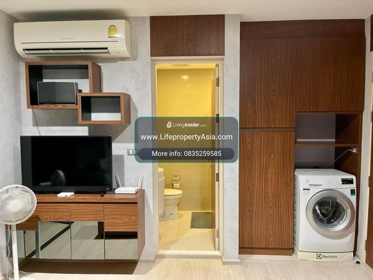 (ให้เช่า) Rhythm Asoke 2 (ริธึ่ม อโศก 2) – คอนโดหรูทำเลเยี่ยม ใกล้ MRT พระราม 9 ห้องสตูดิโอชั้นสูง วิวสวย ตกแต่งครบพร้อมเข้าอยู่ เดินทางสะดวกสบายใจกลางย่าน CBD – รูปที่ 3