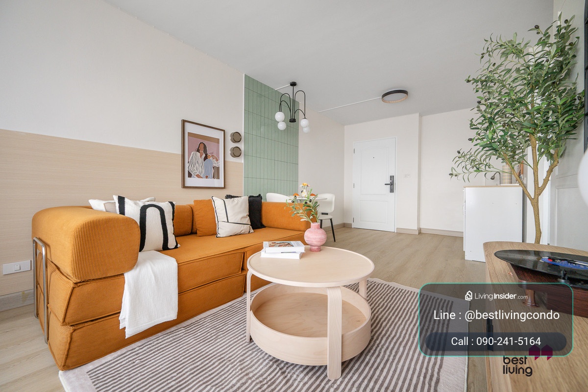 Premiere Place ใกล้รถไฟฟ้า ห้องกว้าง 42 ตร.ม. โปร่งสบาย – รูปที่ 4