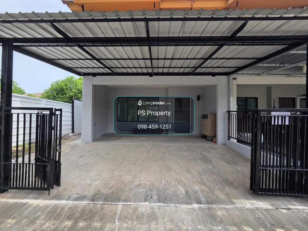 ทาวน์เฮ้าส์ให้เช่า 📍 Pruksa Ville 73 Patthanakan 📍 3 ห้องนอน 2 ห้องน้ำ พร้อมเข้าอยู่ – รูปที่ 3