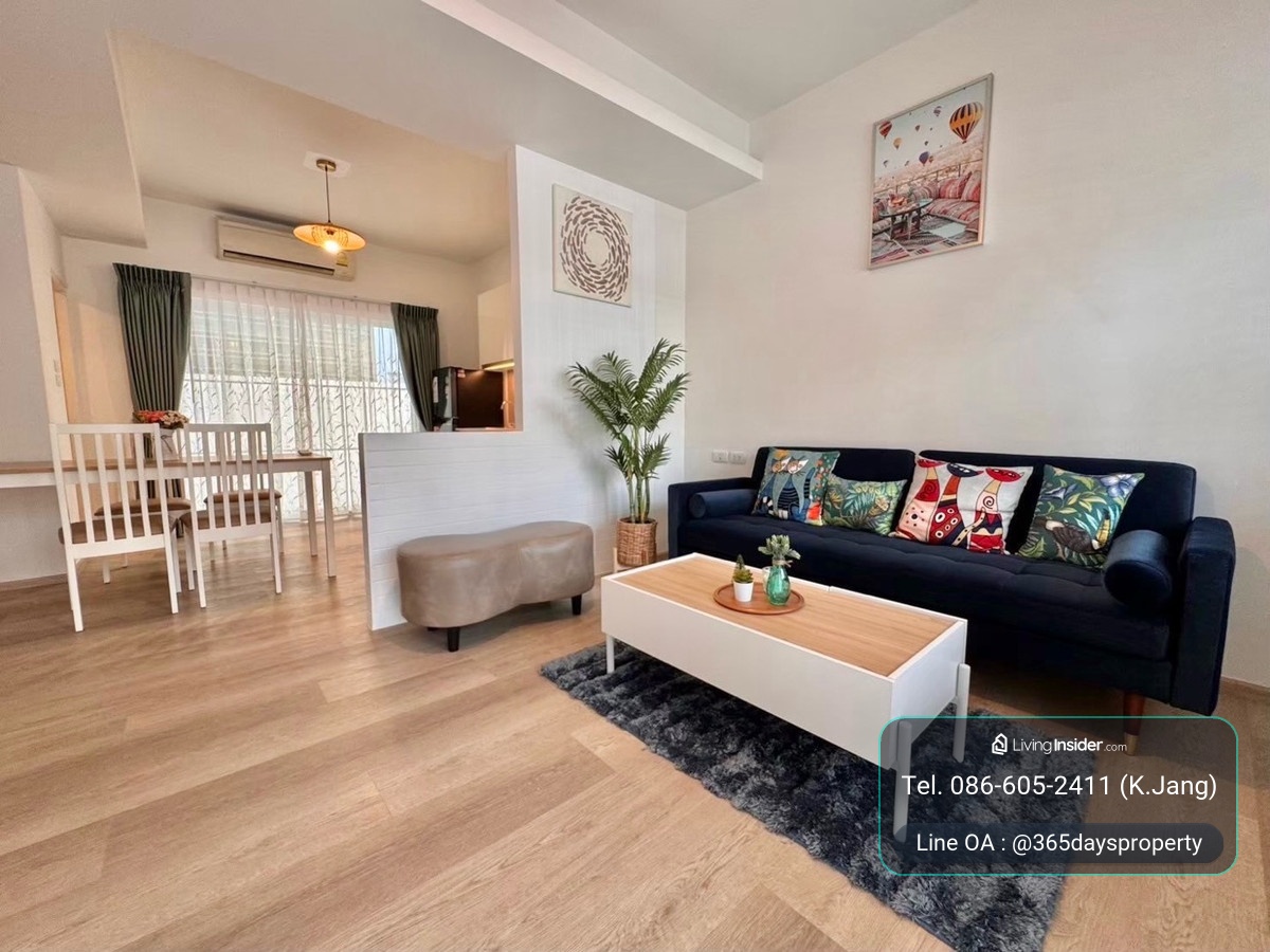 💥ForRent💥Indy Bangna-Ramkhamhang 2 🏡 Near Mega Bangna  ‼️Fully Furnished ‼️Ready to move in 🌟 – รูปที่ 3
