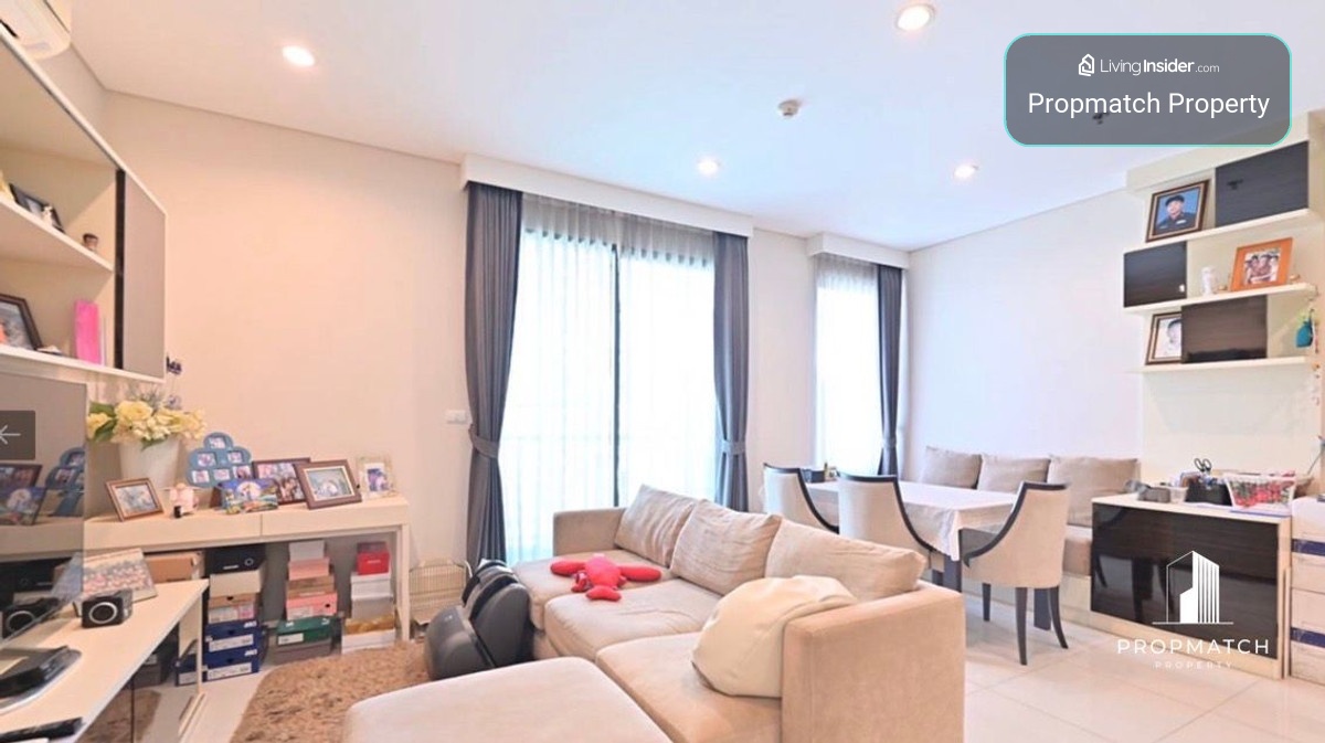 ✨Flash Deal ✨Villa Asoke ( 2Bed 2Bath 80SQM.) พร้อมอยู่ ! เพียง 11,700,000 บาท Tel.0981315848 @propmatch – รูปที่ 4