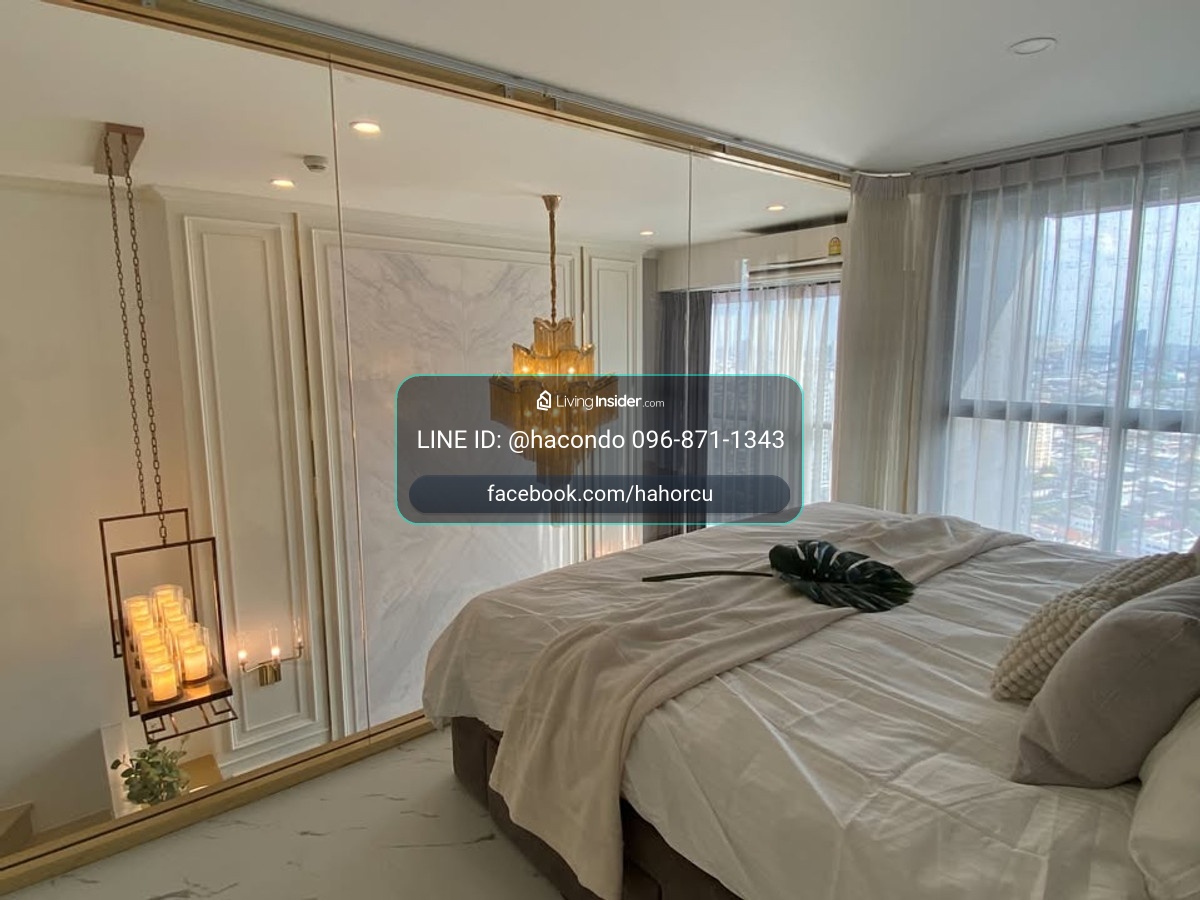 Knightsbridge Prime Sathorn【𝐒𝐄𝐋𝐋 & 𝐑𝐄𝐍𝐓】🔥ห้องลุคโมเดิร์นเรียบหรู โทนเทาสบายตา พร้อมเฟอร์นิเจอร์ดีไซน์ทันสมัยครบการใช้งาน🔥 ติดต่อไลน์ไอดี: @hacondo – รูปที่ 2