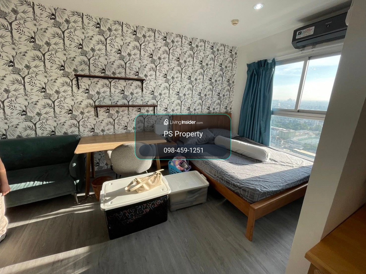 ให้เช่า 📍 Plum Condo Ramkhamhaeng Station 📍 เฟอร์นิเจอร์ และ เครื่องใช้ไฟฟ้าครบ ใกล้ Airport Link รามคำแหง  – รูปที่ 3