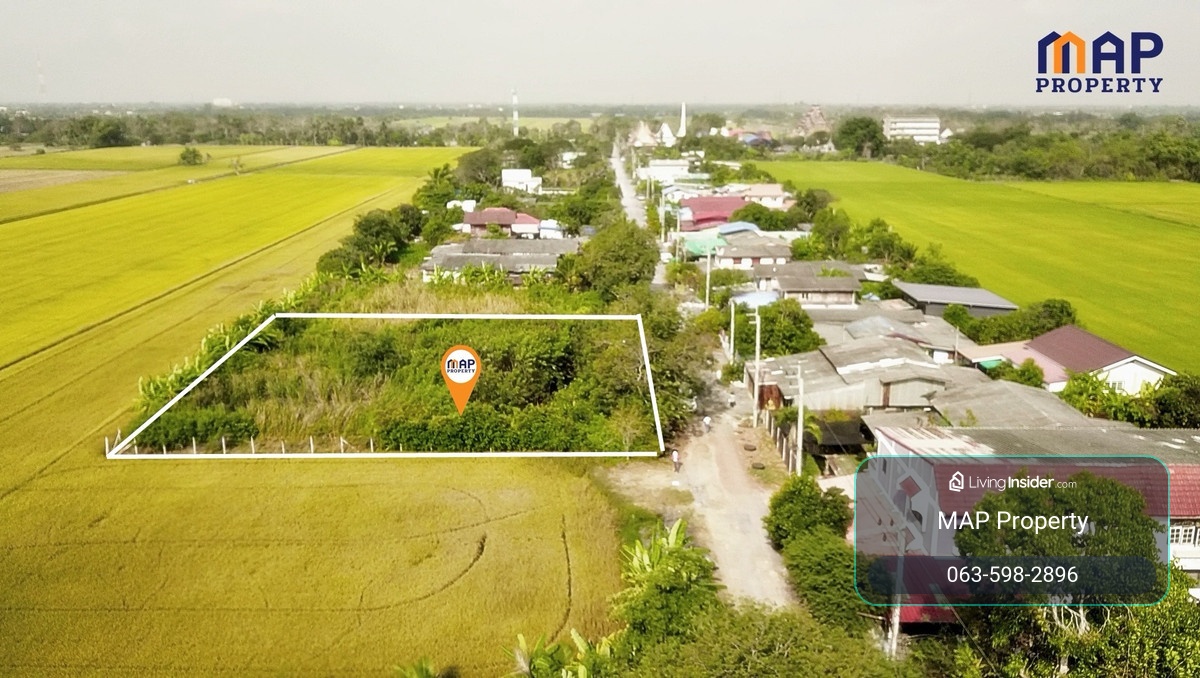 ที่ดินเปล่า 1 ไร่ ใกล้ถนนคลอง 13 หนองจอก ใกล้ชุมชน วัดแสนเกษม – รูปที่ 2