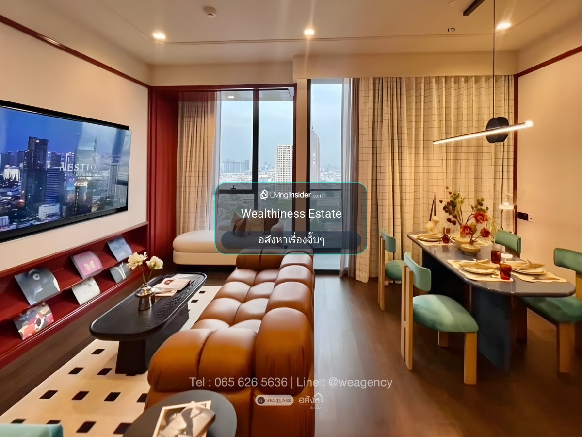 คอนโด Luxury AESTIQ Thonglor | 2BR Combine ชั้นสูง เลี้ยงสัตว์ได้ Rare Item ราคา 20.9 Mb. 📞: 065-626-5636 (คุณกี้) – รูปที่ 4
