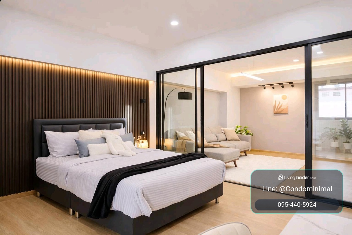คอนโดห้องกว้าง ราคาดี ผ่อนเริ่มต้น 8,000 บาท/เดือน เดินทางสะดวก ใจกลางสาทร  – รูปที่ 4