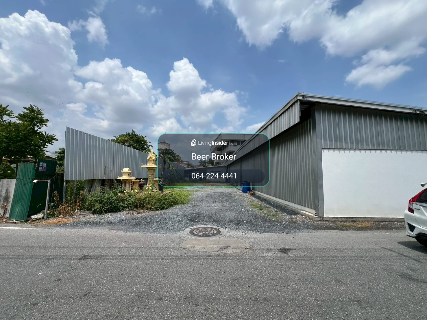 Warehouse in Nonthaburi Soi 48. Large vehicles can access. Size: 400 sq.m. Includes office and parking. – รูปที่ 4