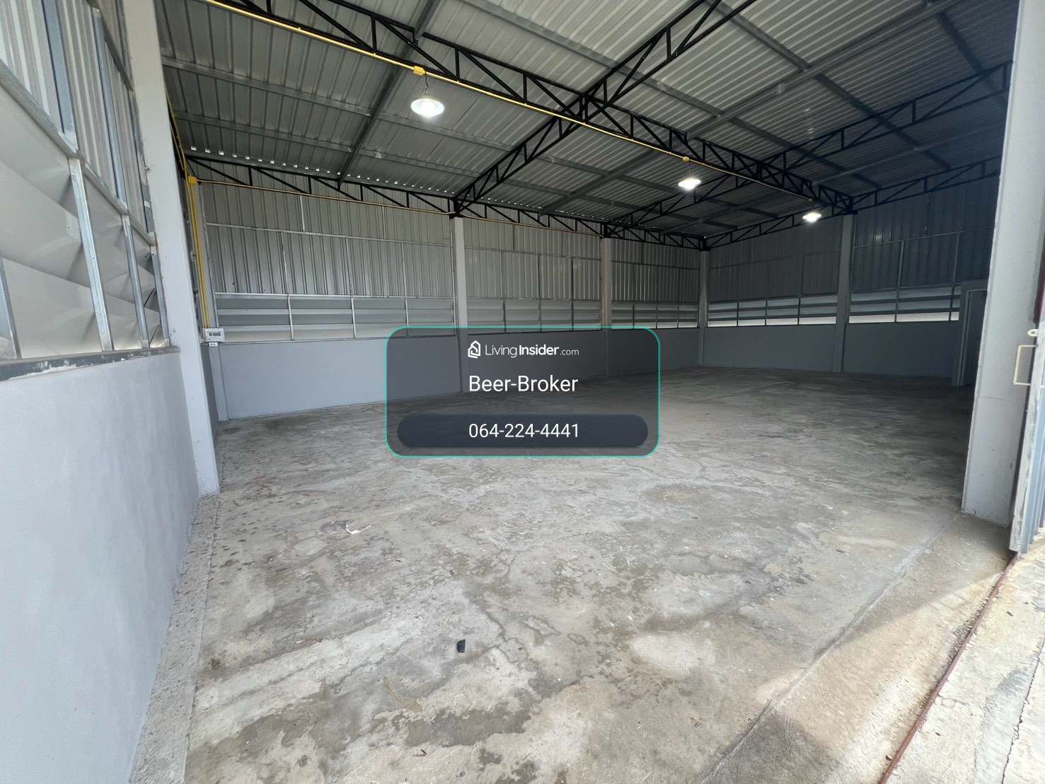 Warehouse near Robinson 10x15 square meters, with one bathroom and convenient parking.  – รูปที่ 4
