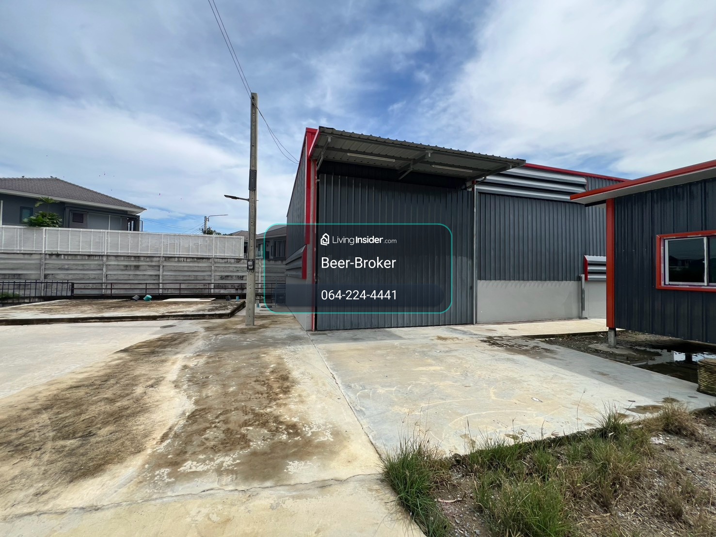 Warehouse near Robinson 10x15 square meters, with one bathroom and convenient parking.  – รูปที่ 2