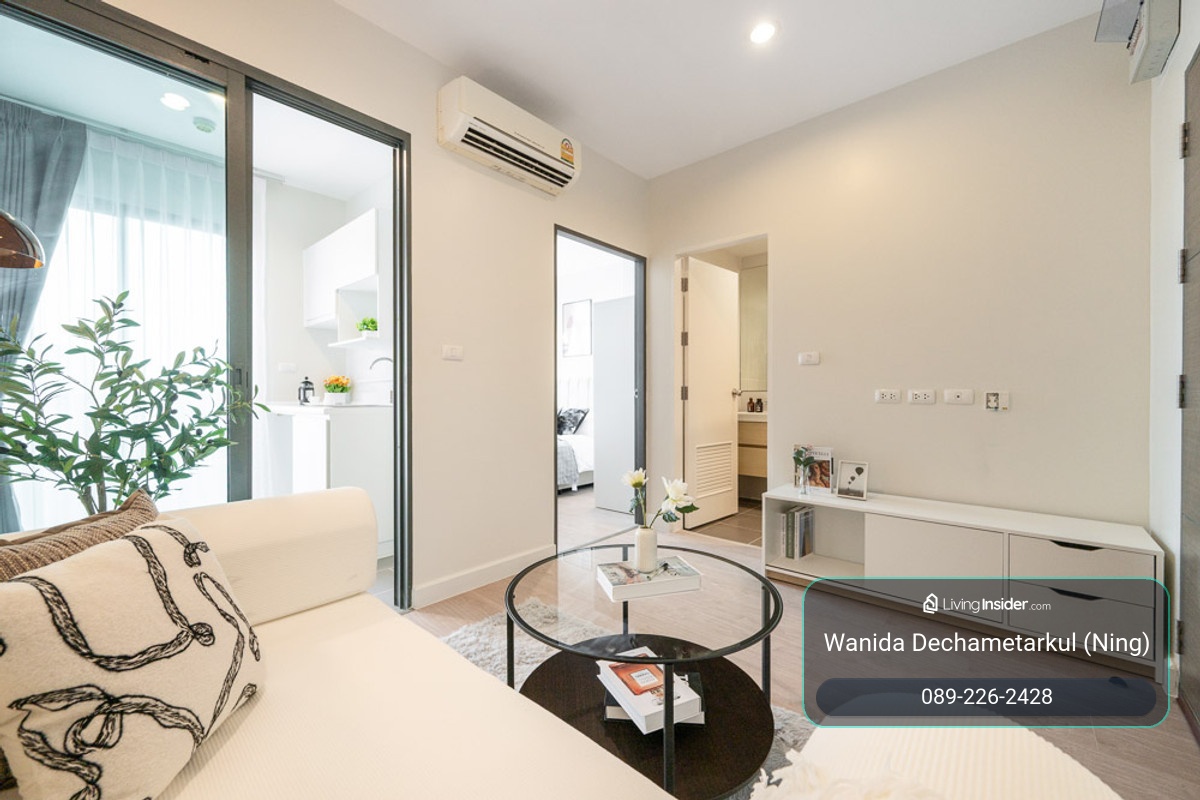 ขายคอนโดรีโนเวทสวย Metro Sky ประชาชื่น 1ห้องนอน 1ห้องน้ำ ผ่อนเพียง 8,000 บาท/เดือน  ติด MRT เตาปูน และ MRT บางซ่อน ใกล้ทางด่วน เดินทางเข้าเมือง โซนบางซื่อ รัชดา หรือ CBD สะดวกมาก – รูปที่ 4