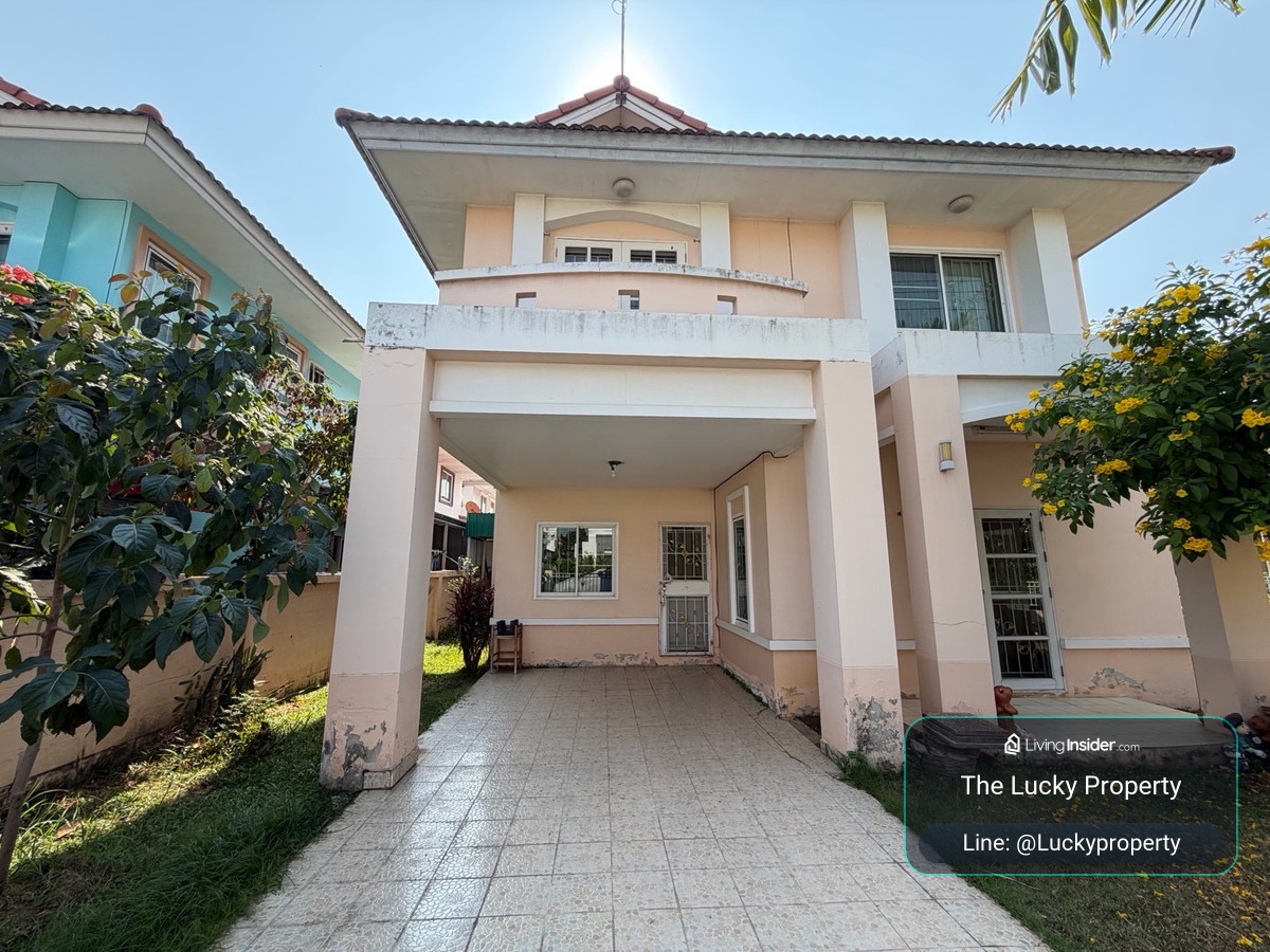 🏠ขายบ้านเดี่ยว2ชั้น หลังมุม หมู่บ้านศิริวรรณ-ชวนชม64 ตร.ว. บ้านหันหน้าเข้าถนนหลัก ✅🚸ใกล้เซ็นทรัลเวสต์เกต – รูปที่ 3