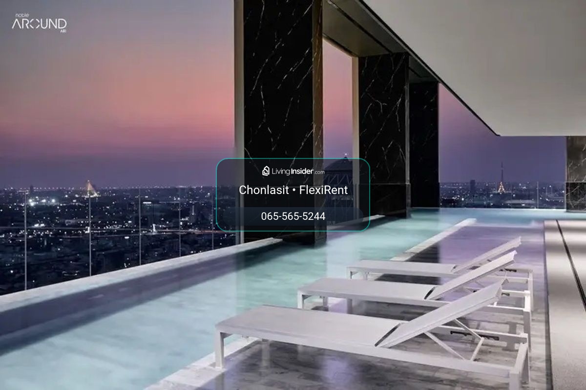 Rental starts at 1 month | Noble Around Ari 1 Bedroom | Ready to move. – รูปที่ 2