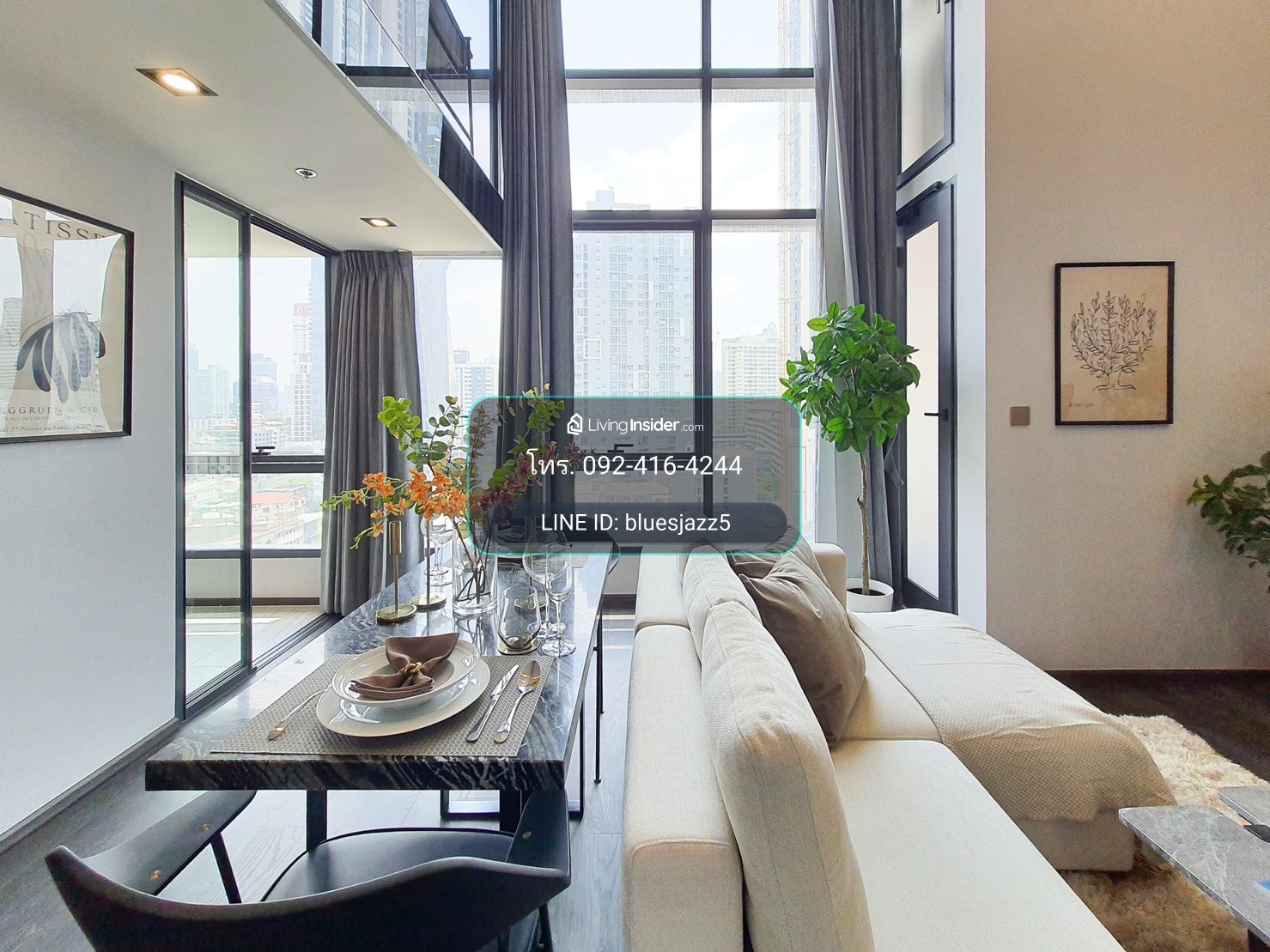 ให้เช่า Conner ราชเทวี 1Bed Loft 50ตรม คอนโดใกล้ BTS ราชเทวี MBK สยามพารากอน เซ็นทรัลเวิลด์ – รูปที่ 4