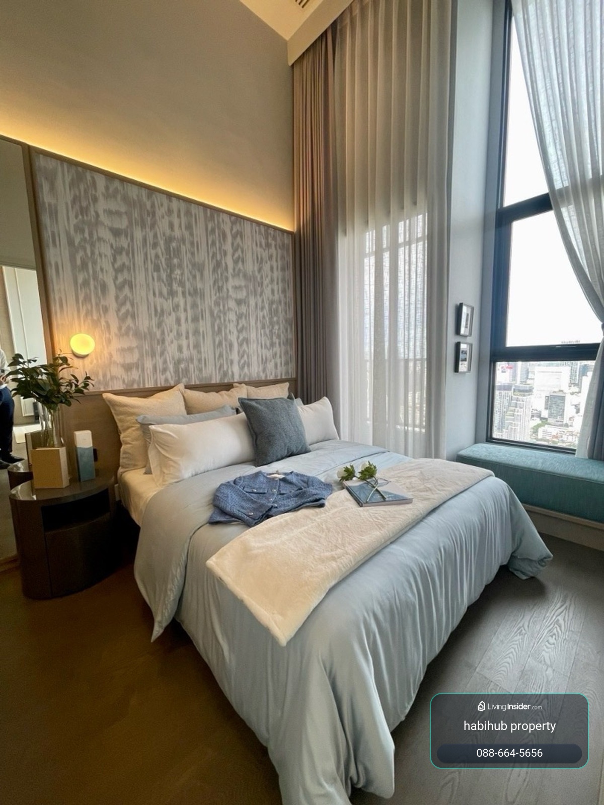 🏠✨ พาร์ค ออริจิ้น จุฬา-สามย่าน | ขายคอนโด 2 ห้องนอน Duplex (HBH-SI-102) – รูปที่ 4