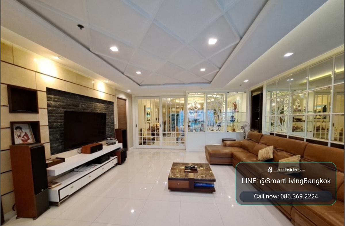 ให้เช่า คอนโด   Supalai Prima Riva  3 ห้องนอน 246 ตร.ม. ใกล้ BTS สุรศักดิ์  ใกล้ Central Plaza Rama 3 – รูปที่ 3