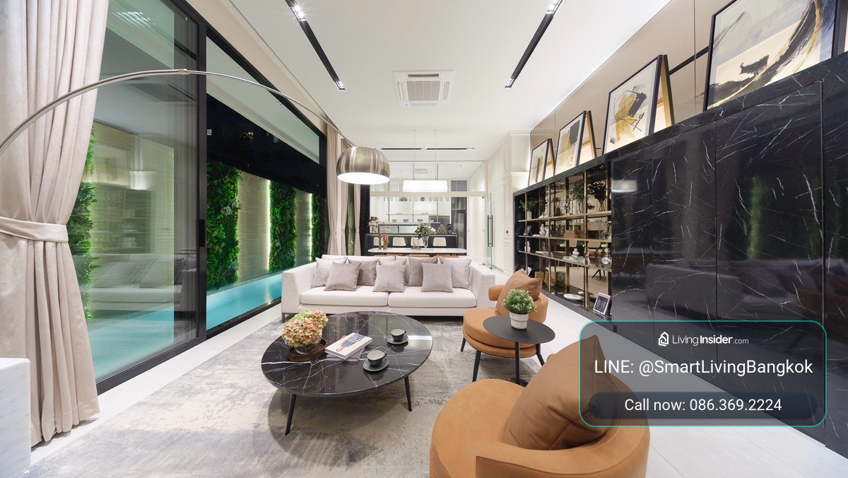 ขายบ้านใหม่ Arna Rama 9 พระราม 9 พร้อมlift และ สระว่ายน้ำ พื้นที่ใช้สอย 611 ตร.ม บ้าน 4 ห้องนอน ใกล้ MRT รามคำแหง 12 สายสีส้มในอนาคต ทำเลศักยภาพเหมาะอยู่อาศัยและลงทุน – รูปที่ 2