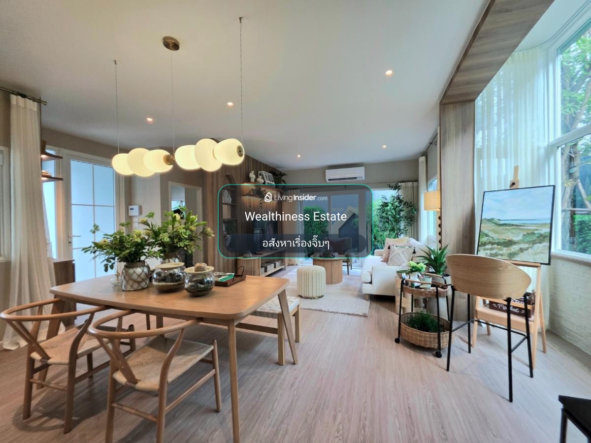 🏡 บ้านเดี่ยว สราญสิริ จตุโชติ | 3 นอน 3 น้ำ | แปลงมุมติดคลับเฮาส์ เลขที่บ้านมงคล ราคา 8,390,000 บาท 📞: 065-626-5636 (คุณกี้) – รูปที่ 4
