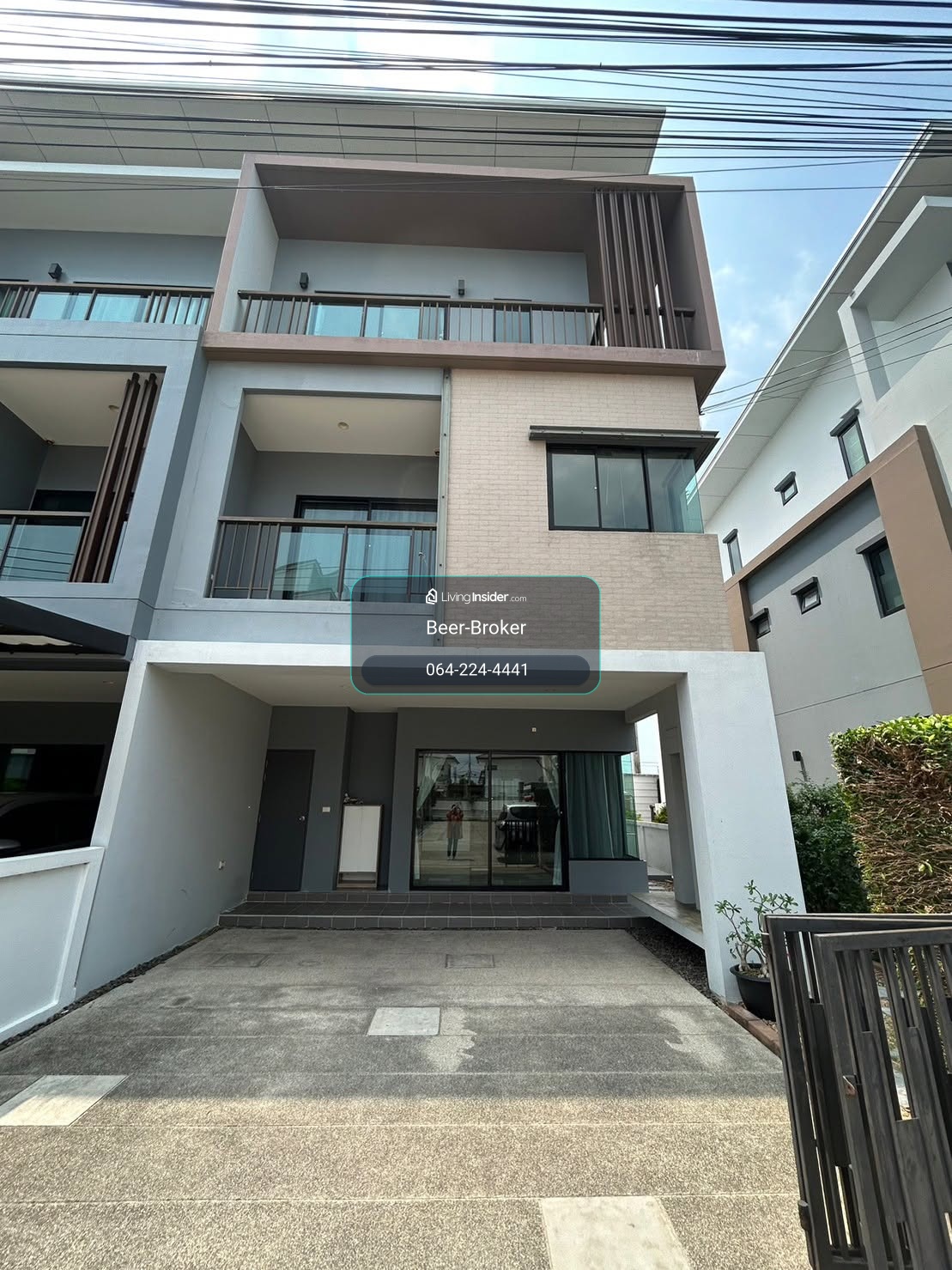 Modern house with 4 bedrooms and 4 bathrooms, located on Khlong Thanon Soi. Suitable for company registration. Near Central Westgate.  – รูปที่ 2