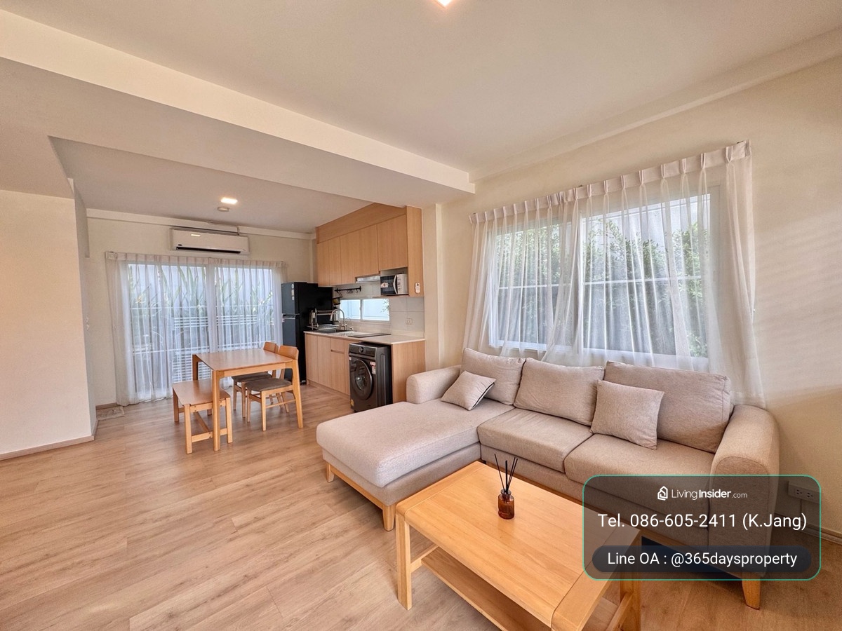 💥ForRent💥Indy2 Bangna Ramkhamhang2 🏡 Near Mega Bangna ‼️Corner House ⭐️ Private Garden 🌳 Ready to move in ‼️  Fully Furnished ✨ – รูปที่ 2