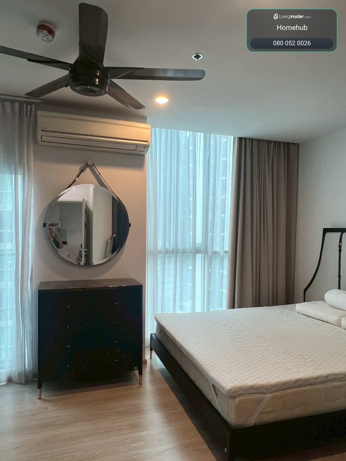 ให้ เช่า ด่วน Noble revolve ratchada  โนเบิล รีวอลฟ์ รัชดา  (2ห้องนอน 2ห้องน้ำ) – รูปที่ 4