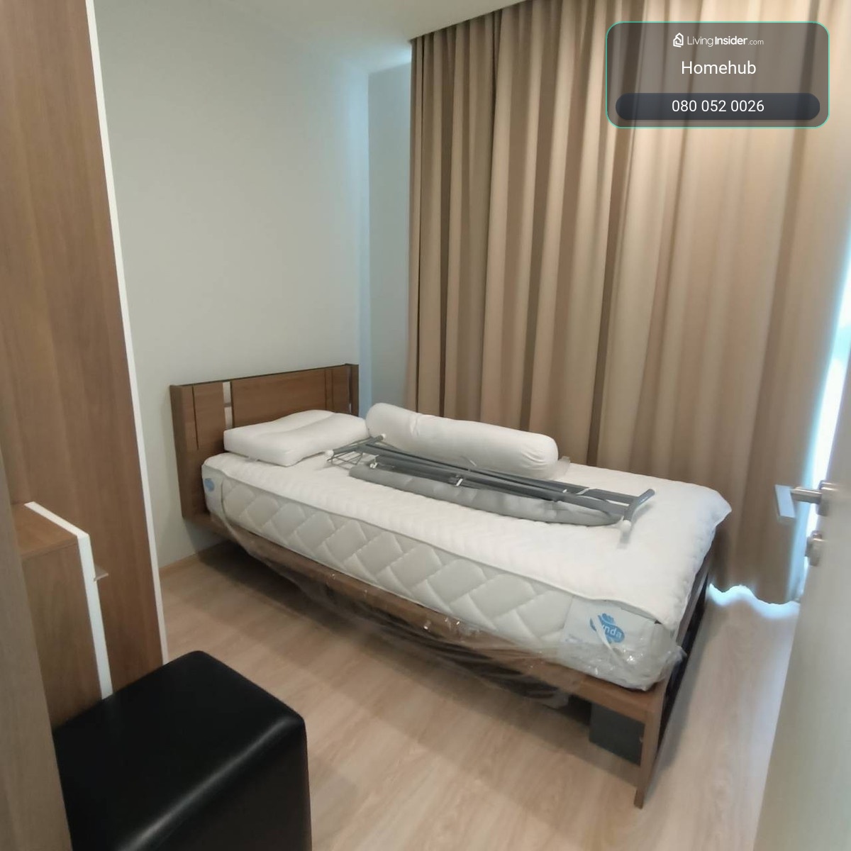 ให้ เช่า ด่วน Noble revolve ratchada  โนเบิล รีวอลฟ์ รัชดา  (2ห้องนอน 2ห้องน้ำ) – รูปที่ 2