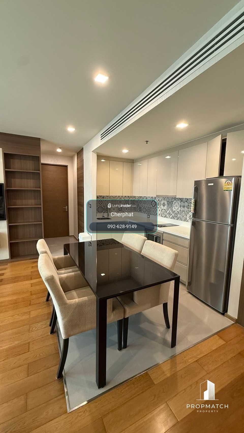 ⚡️HotDeal⚡️The Address Sathorn 80sq.m (2bed2bath) 57,000✅Fully furnished, Ready to Move in📲092-6289149 – รูปที่ 3