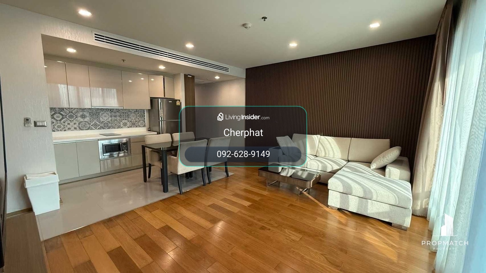 ⚡️HotDeal⚡️The Address Sathorn 80sq.m (2bed2bath) 57,000✅Fully furnished, Ready to Move in📲092-6289149 – รูปที่ 2