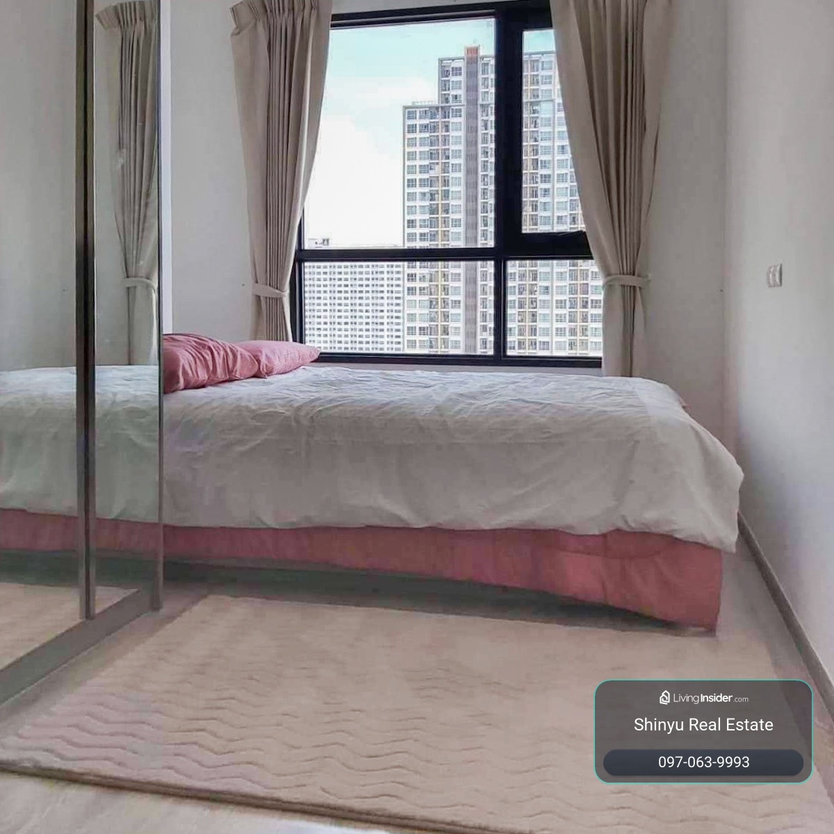 ห้องมุม ขายคอนโด KnightsBridge Prime Onnut 1 ห้องนอน 31.62 ตร.ม. ชั้น 36 วิวสูง ใกล้ BTS On Nut ราคา 4.99 ลบ. – รูปที่ 2