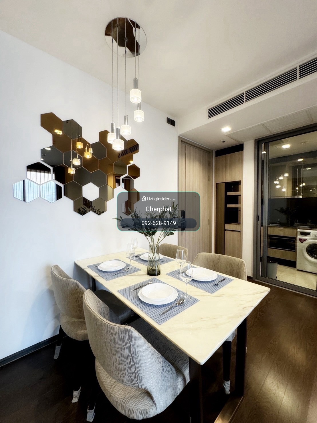 ⚡️FlashDeal⚡️The Line Ratchathewi (2bed2bath) 61sqm. 35,000✅Fully furnished, Ready to move in📞0926289149 – รูปที่ 4