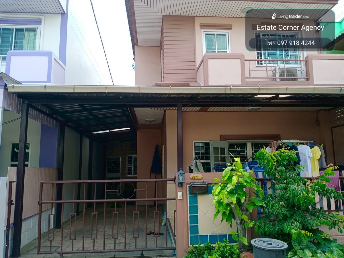 ขายบ้านแฝด หมู่บ้านบ้านพล ซอยสุขาภิบาล 5 ซอย 14 ถนนสุขาภิบาล 5 เนื้อที่ 30 ตร.ว. พร้อมเฟอร์ครบ – รูปที่ 2