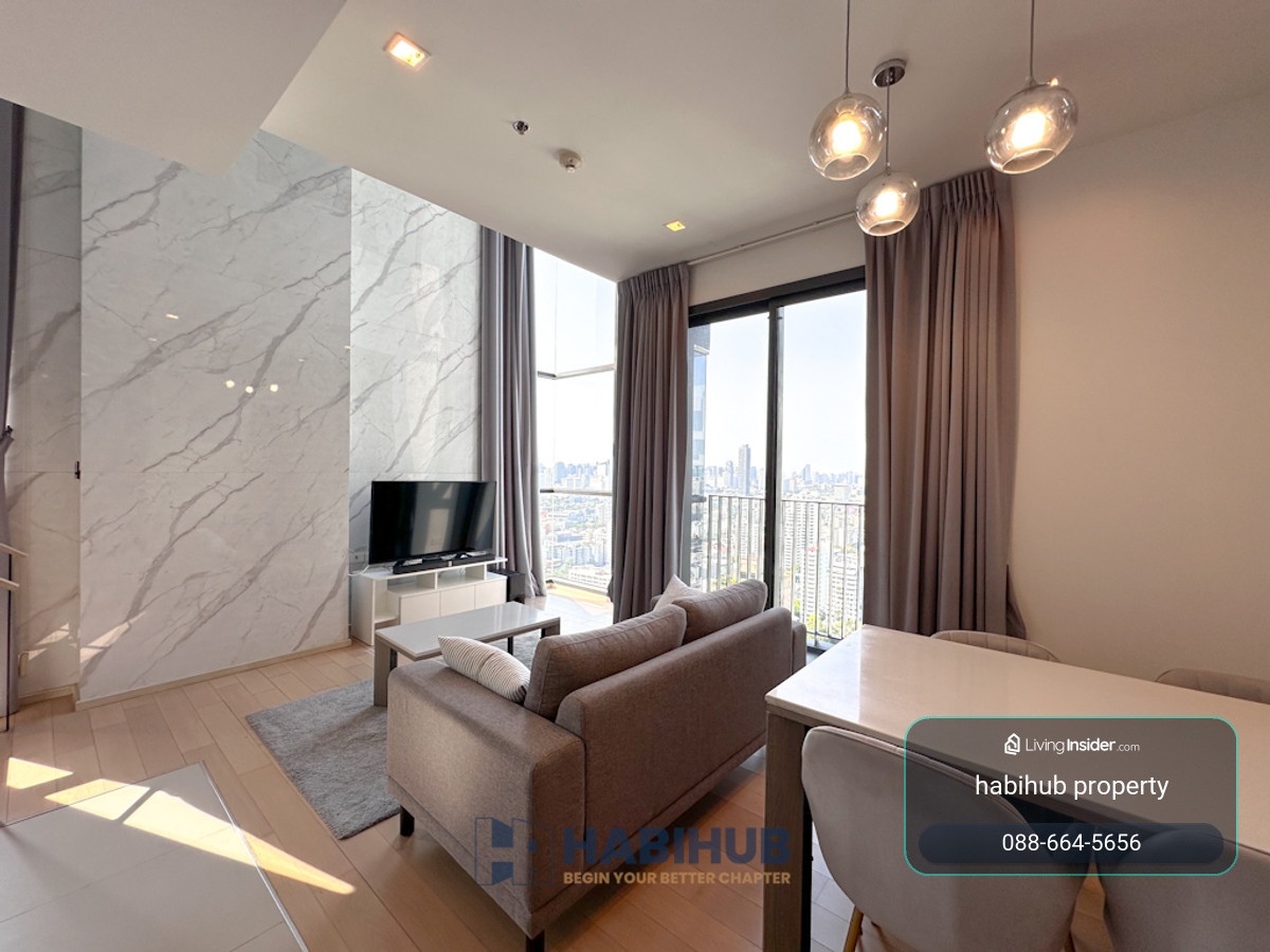 🏙️✨ HQ Thonglor | ขายคอนโด Duplex 2 ห้องนอน พร้อมอยู่ (HBH-HL-56) – รูปที่ 3