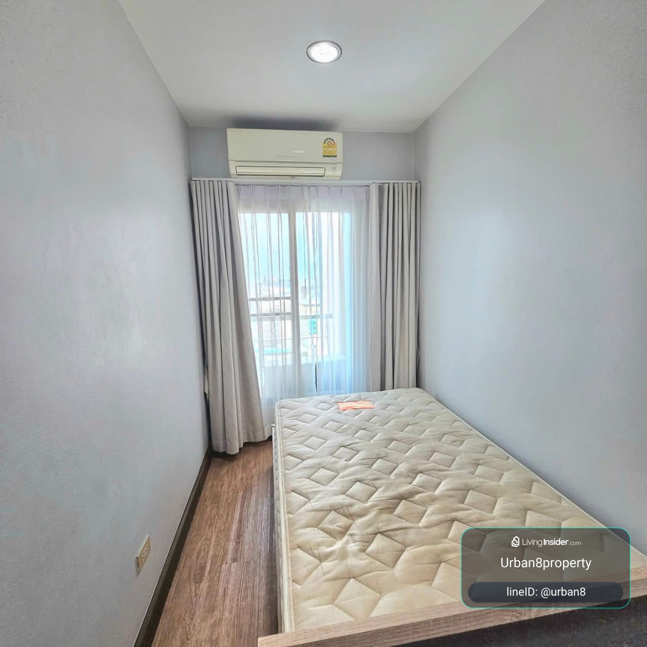 ★ Baan Pathumwan ★ 46 sq m., 12th floor (2 bedroom, 1 bathroom), ★ near BTS Phaya Thai ★ near Siam Paragon, Siam Square, MBK ★ Many amenities ★ Complete electrical appliances – รูปที่ 4