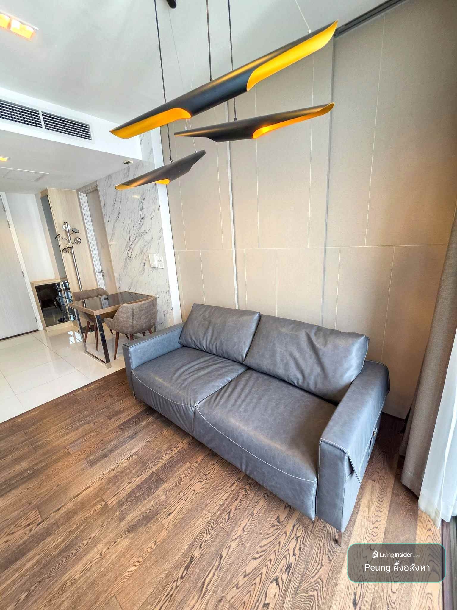 1ห้องนอน, 1ห้องน้ำ, 39 ตรม, Nara 9 Sathon, BTS ช่องนนทรี – รูปที่ 4