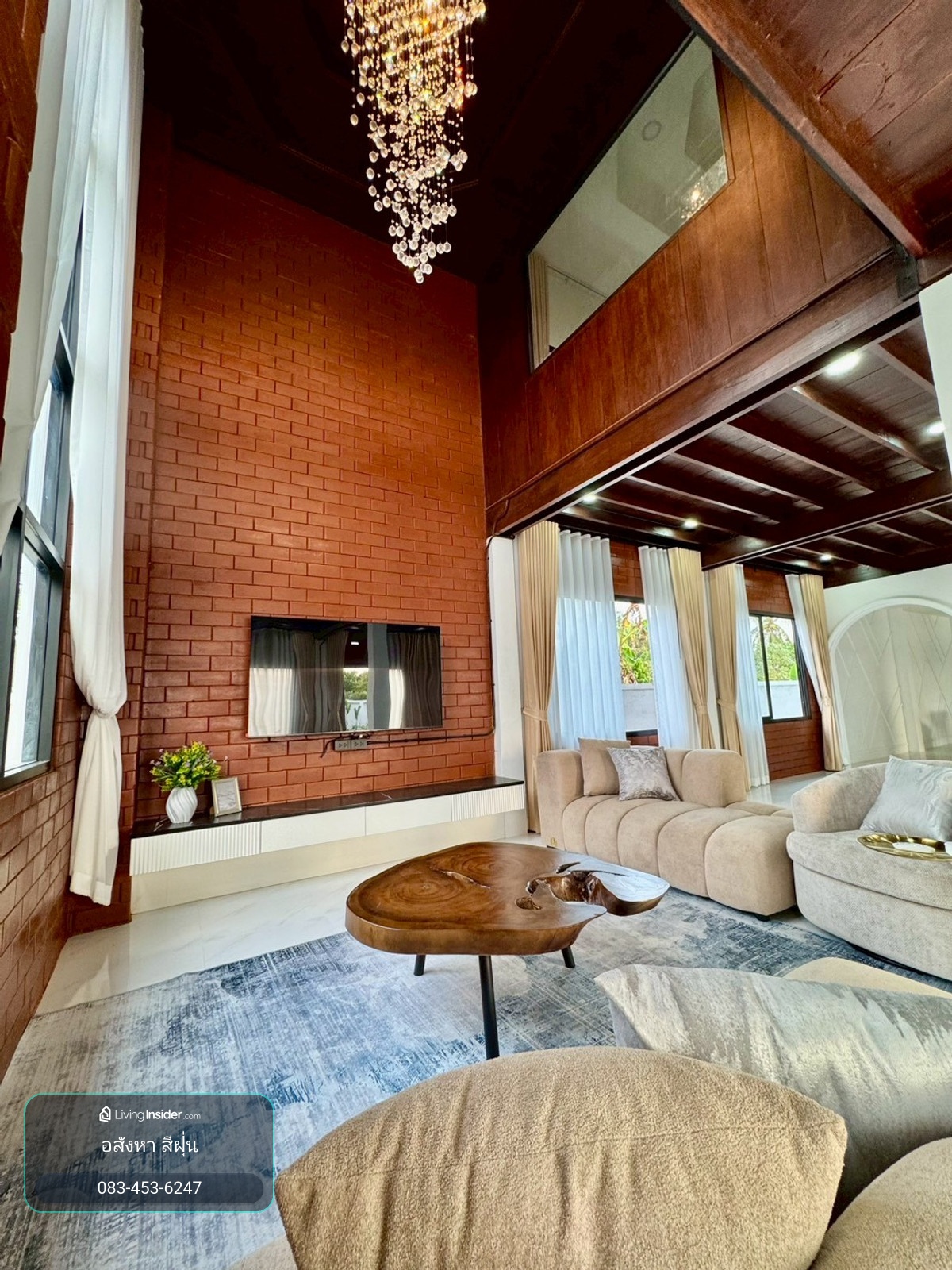 ขาย Pool Villa Modern Lanna Luxury ใกล้เมืองเชียงใหม่ เนื้อที่ 200 ตารางวา 5 ห้องนอน ตำบลขัวมุง อำเภอสารภี จังหวัดเชียงใหม่ – รูปที่ 4
